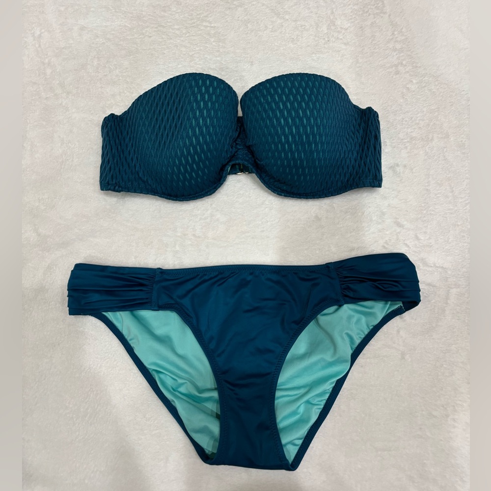 Shade & Shore Teal Swim Suit